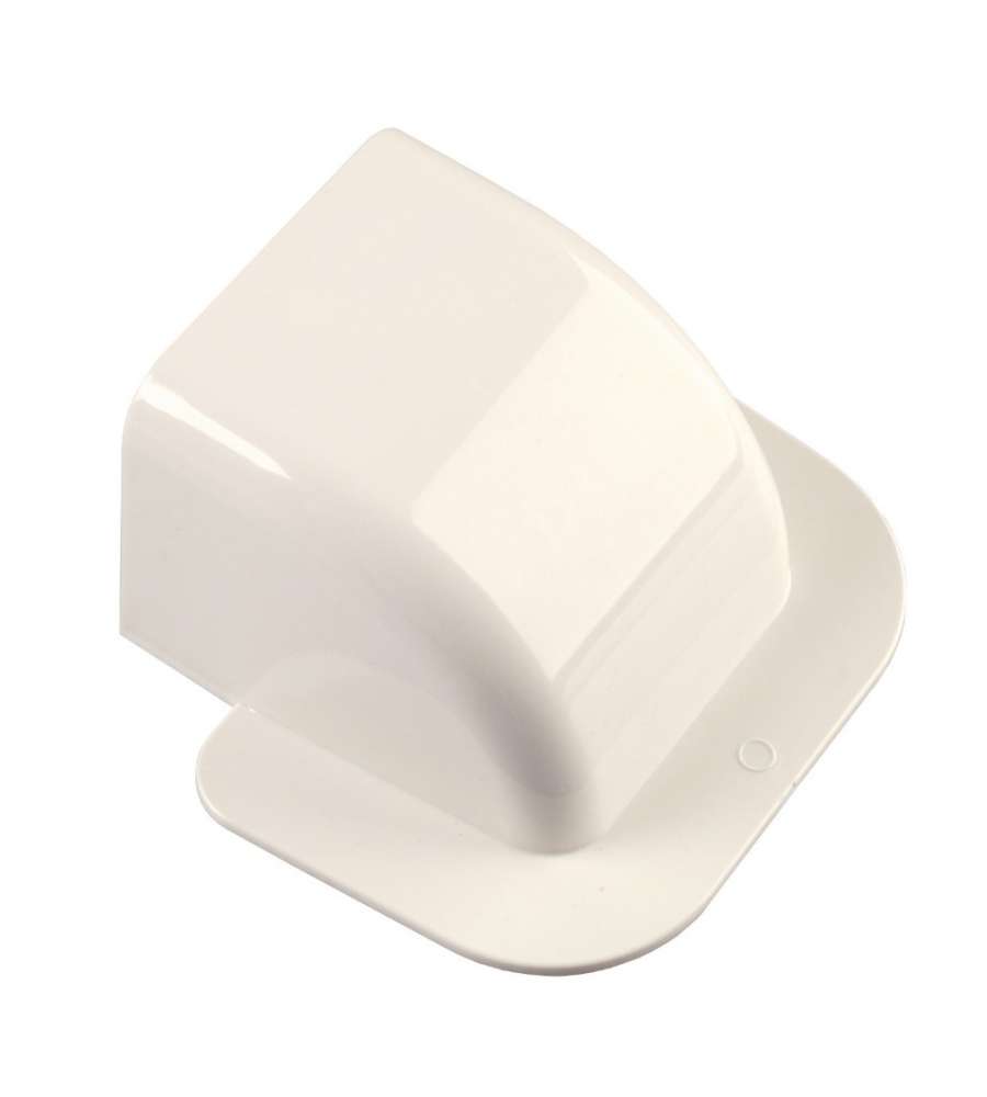 Raccoglitore Curvo per Canale Conduttore 80x60mm Polypool Raccoglitore Curvo per Canale Conduttore 80x60mm Polypool